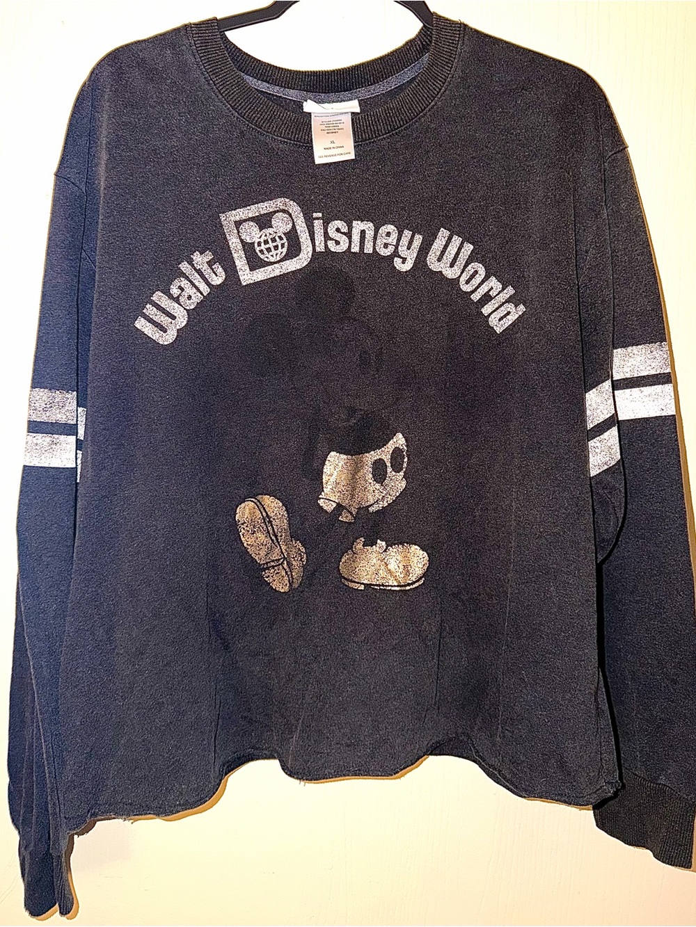 Disney cropped sweater
